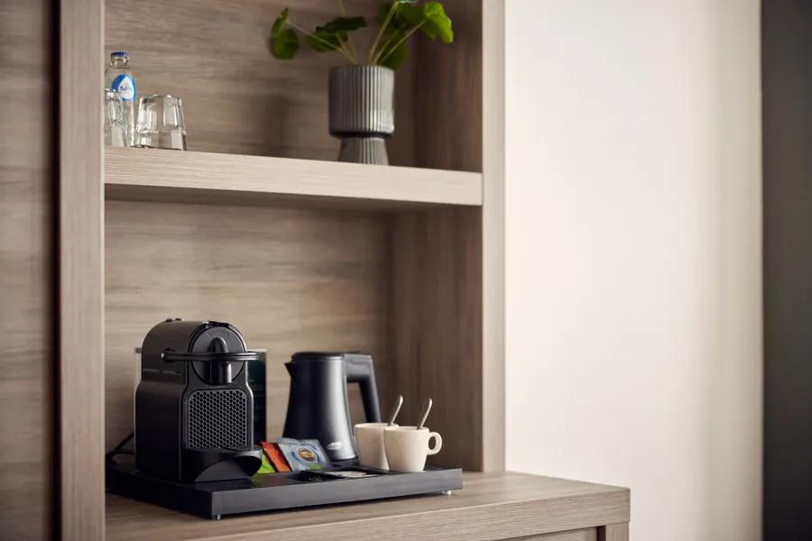 koffiemachine deluxe kamer