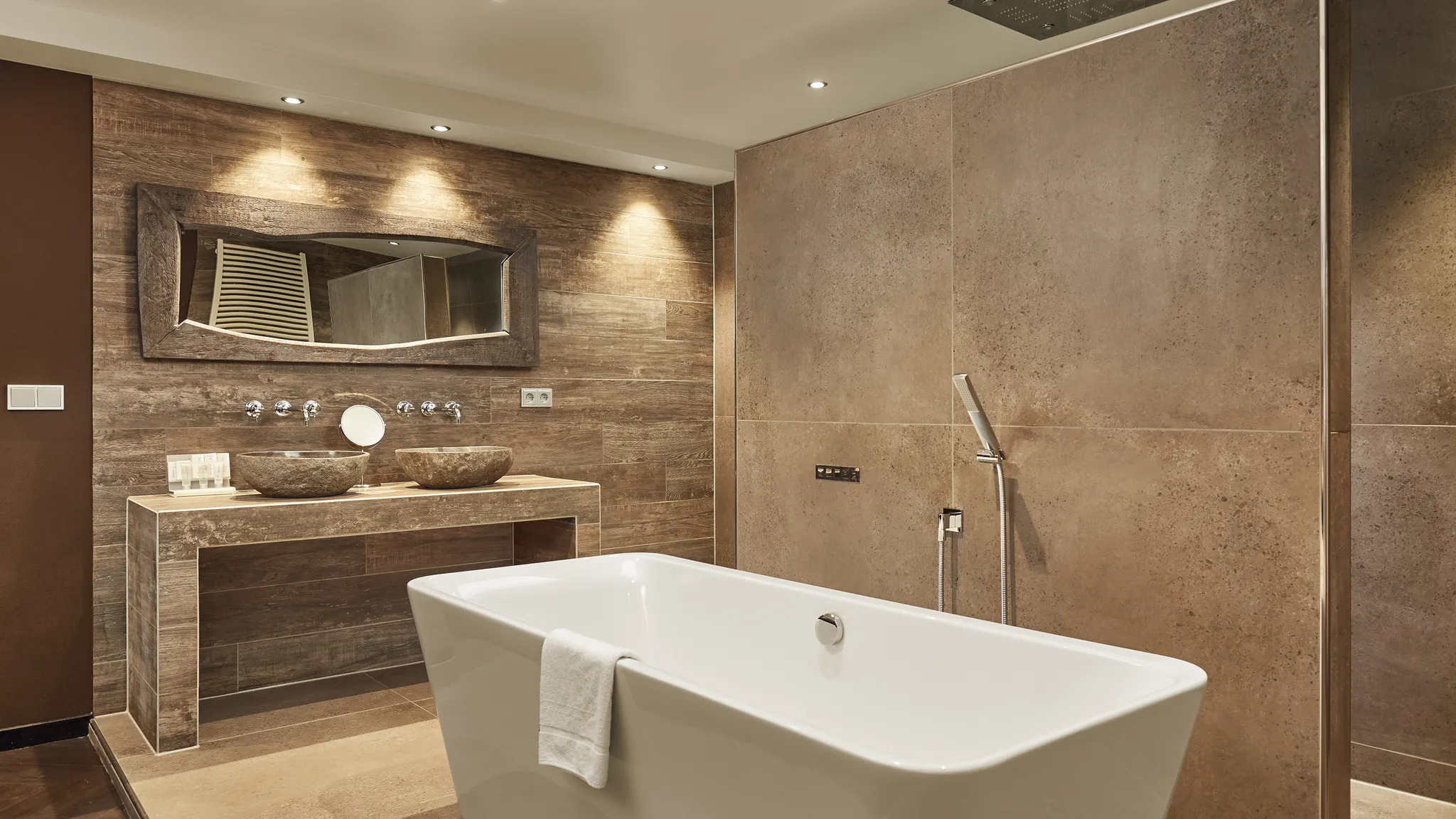 Badezimmer Jagdschloss-Suite van der valk hotel cuijk nijmegen
