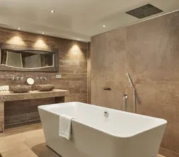Badezimmer Jagdschloss-Suite van der valk hotel cuijk nijmegen