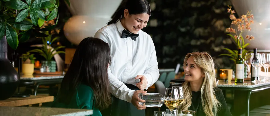 Essen in der Brasserie Martinus