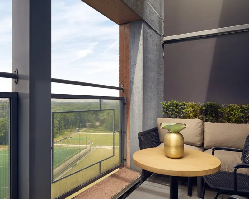 Penthouse Ebony Balkon