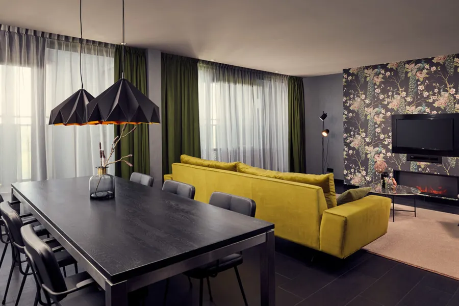 Penthouse Ebony Dining Room