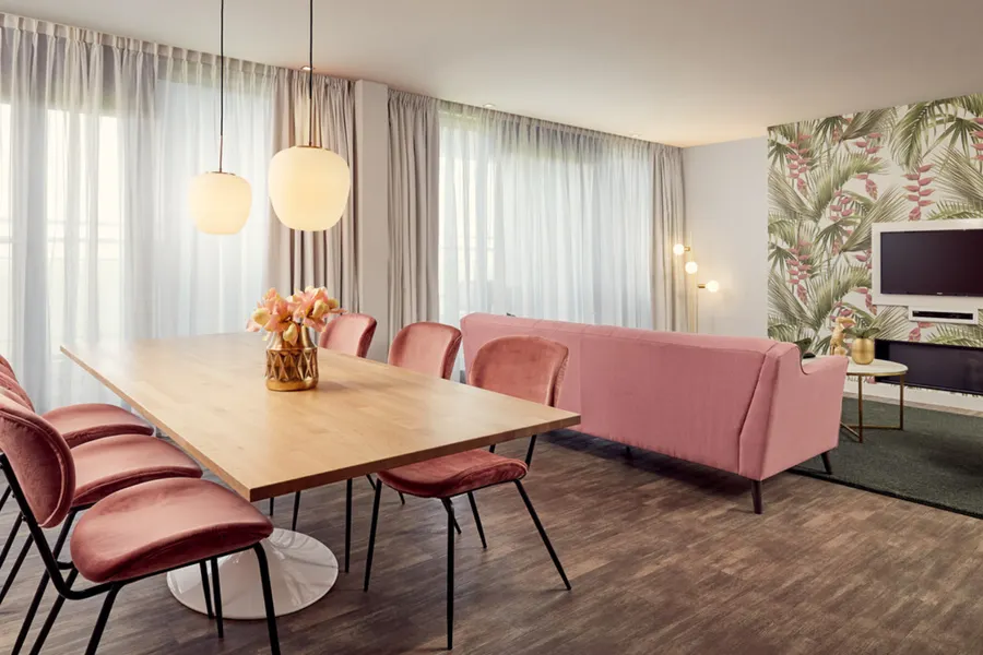 Penthouse Ivory Dining Room