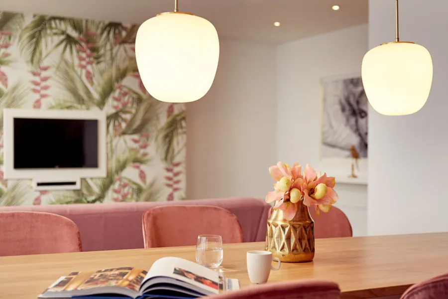 Penthouse Ivory Dining Room