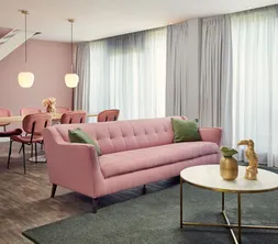 Penthouse Ivory Living Room