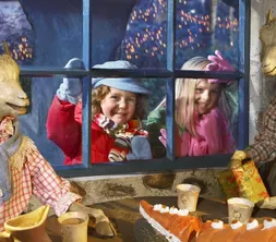 The fairytale Efteling during winter time