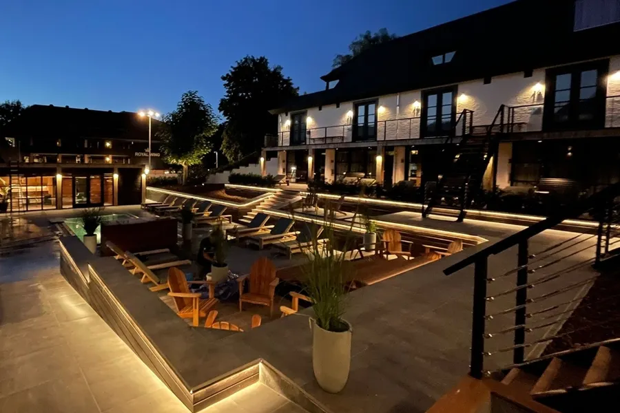hotel met buiten wellness suite