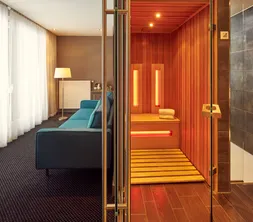 Superior room infrared cabin with balcony