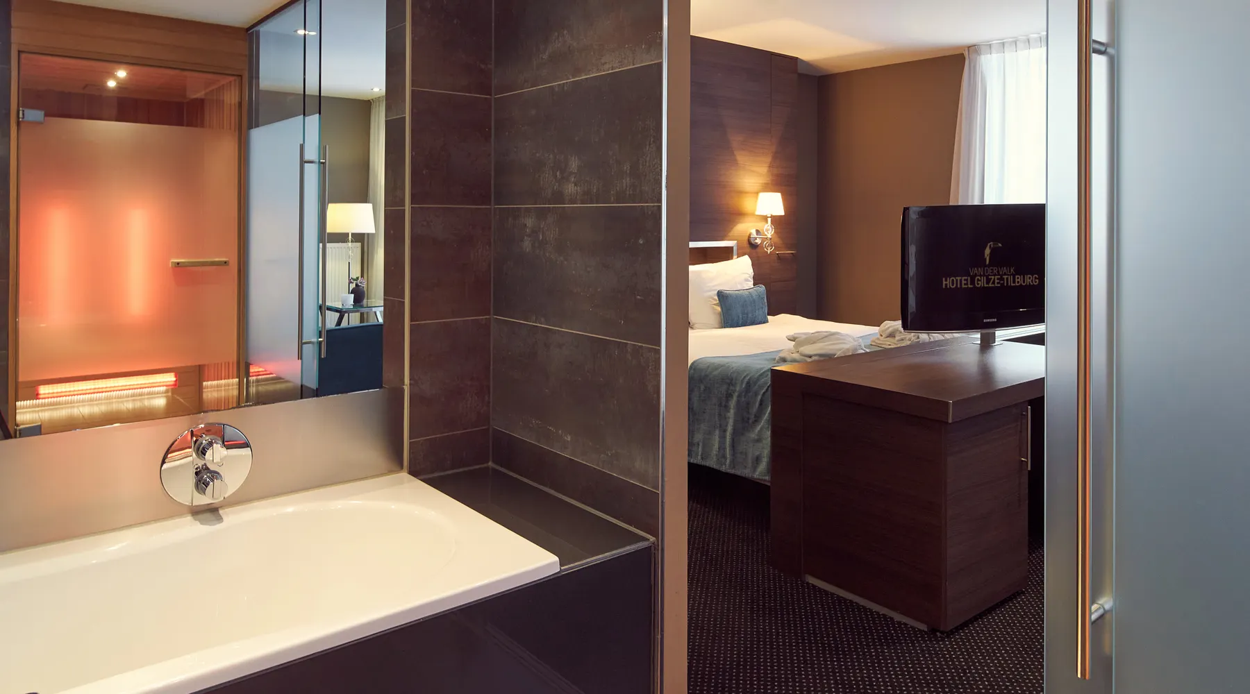 Superior kamer infraroodkabine met balkon