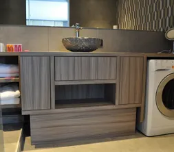 Bathroom with washingmachine