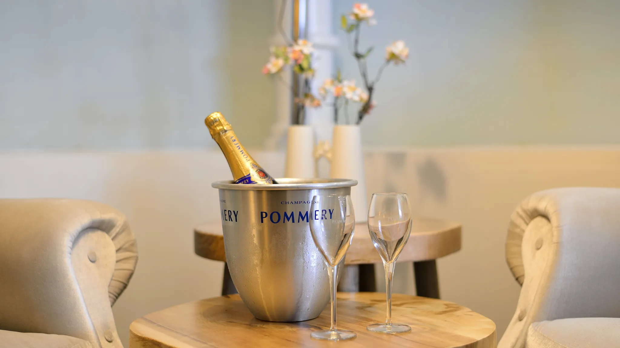 Champagne on the room Van der Valk Hotel Vught