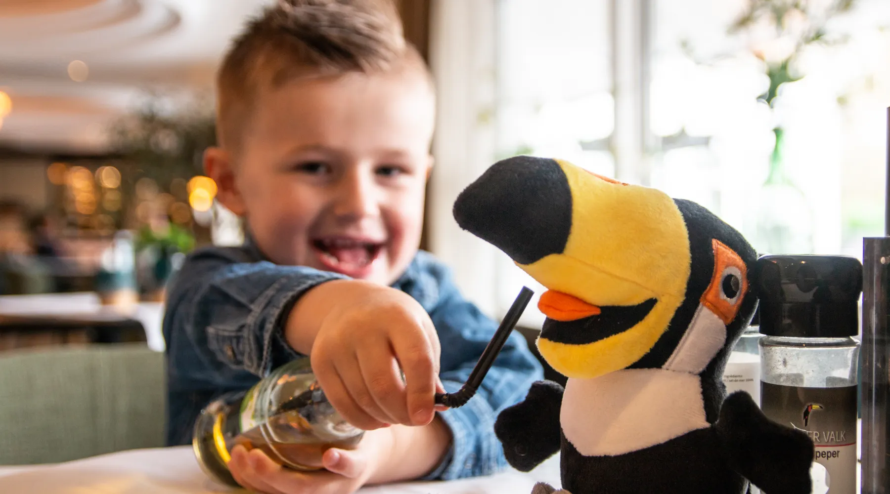 Kinderen ontbijten gratis