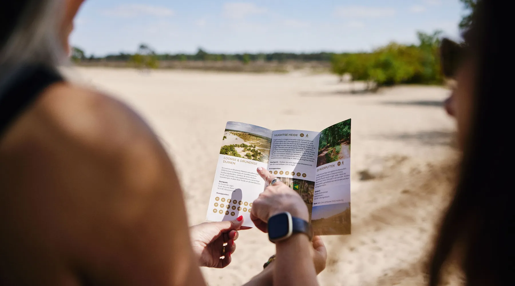 Wandelen in de loonse en drunense duinen