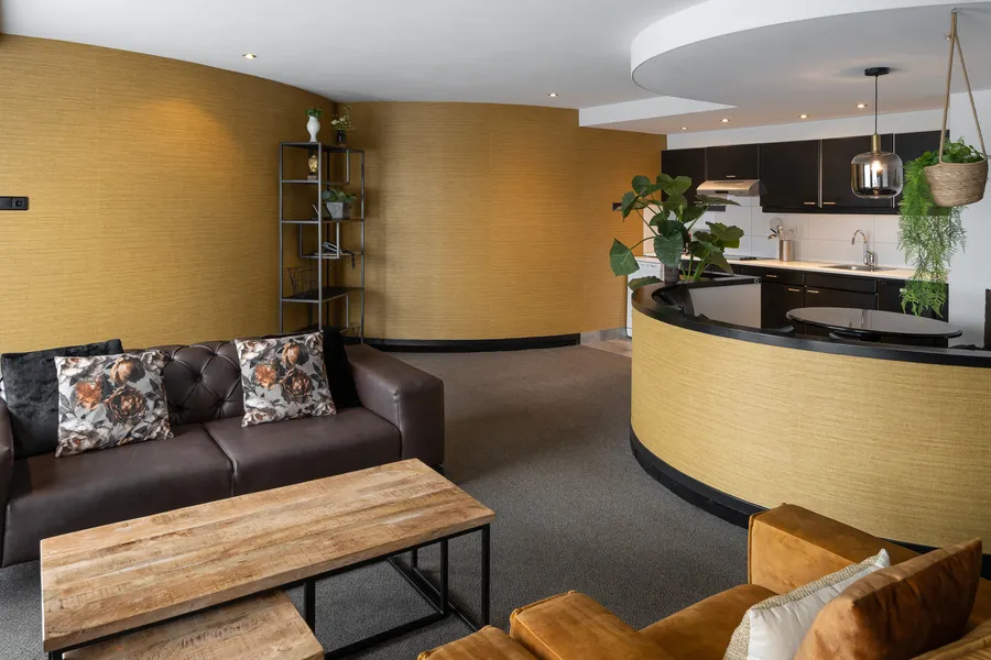 Wohnzimmer und Küche