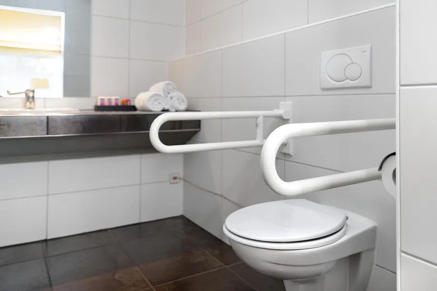 Behindertengerechtes toilette