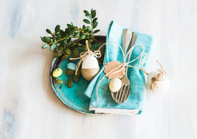 bestek-pasen-paasei-diner-decoratie