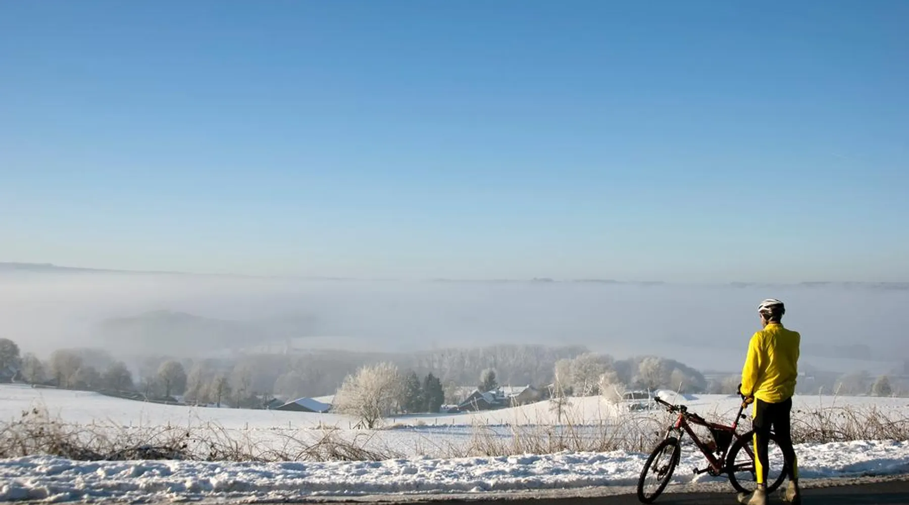 Winter in het Heuvelland -