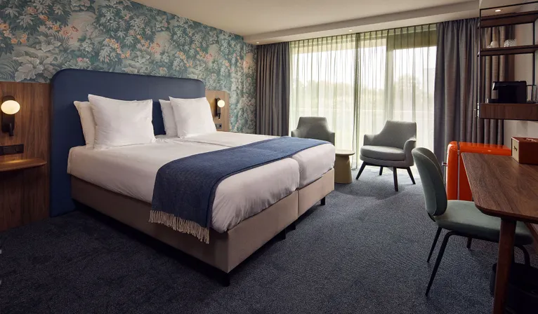Comfort kamer hotel van der valk stein urmond vakantie badkamer mindervalide