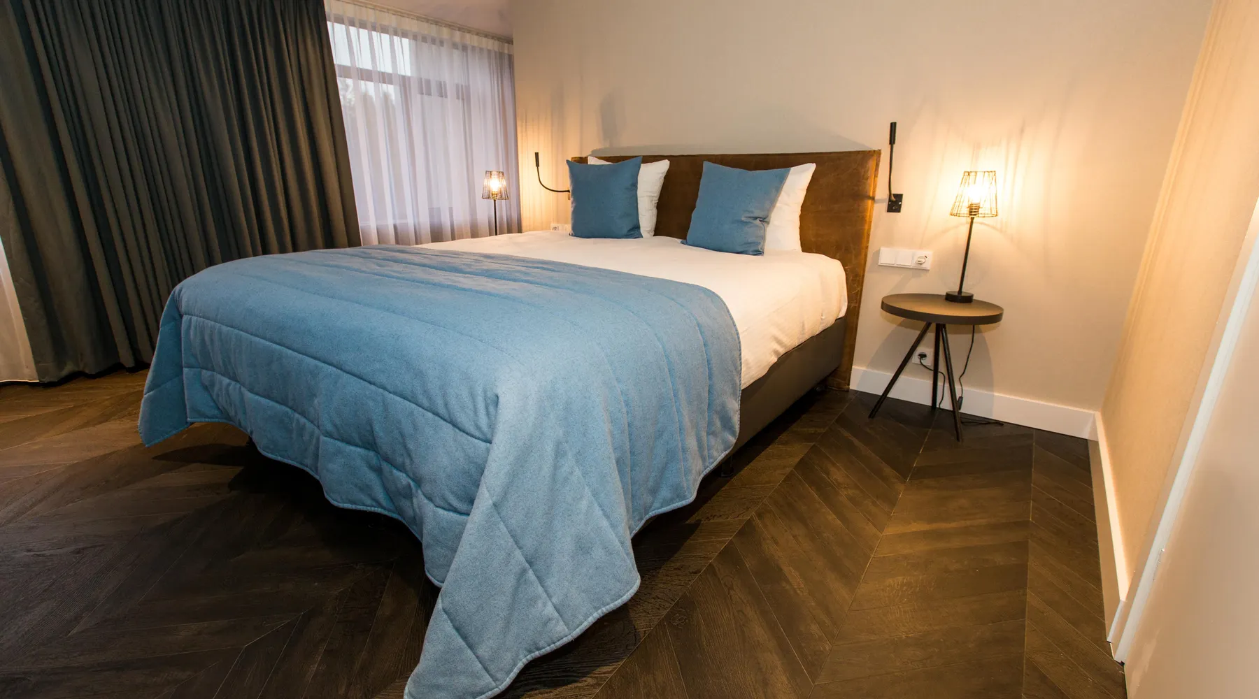 Comfort kamer hotel van der valk stein urmond vakantie badkamer suite familie