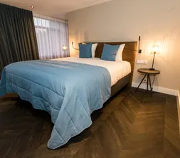 Comfort kamer hotel van der valk stein urmond vakantie badkamer suite familie