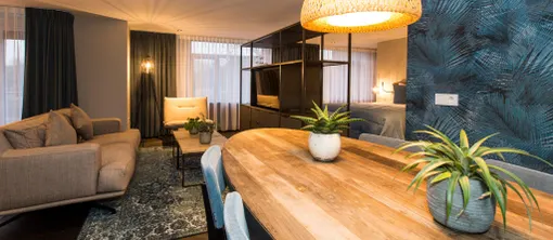 Comfort kamer hotel van der valk stein urmond vakantie badkamer suite familie