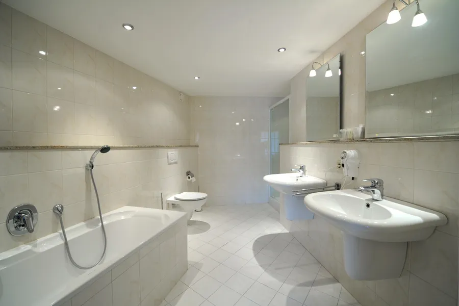 Comfort kamer hotel van der valk stein urmond vakantie badkamer suite familie