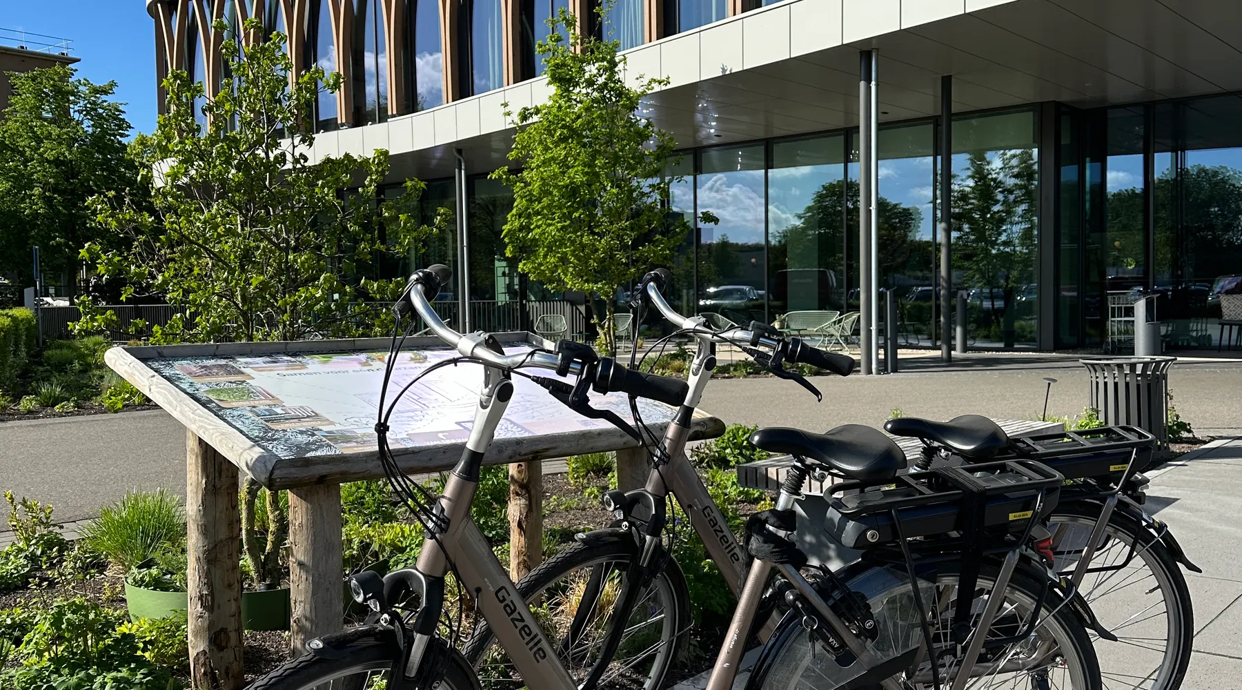 Bicycles at Hotel Venlo