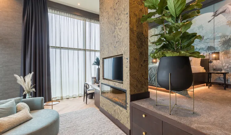 Penthouse North mit Whirlpool und doppelter Regendusche