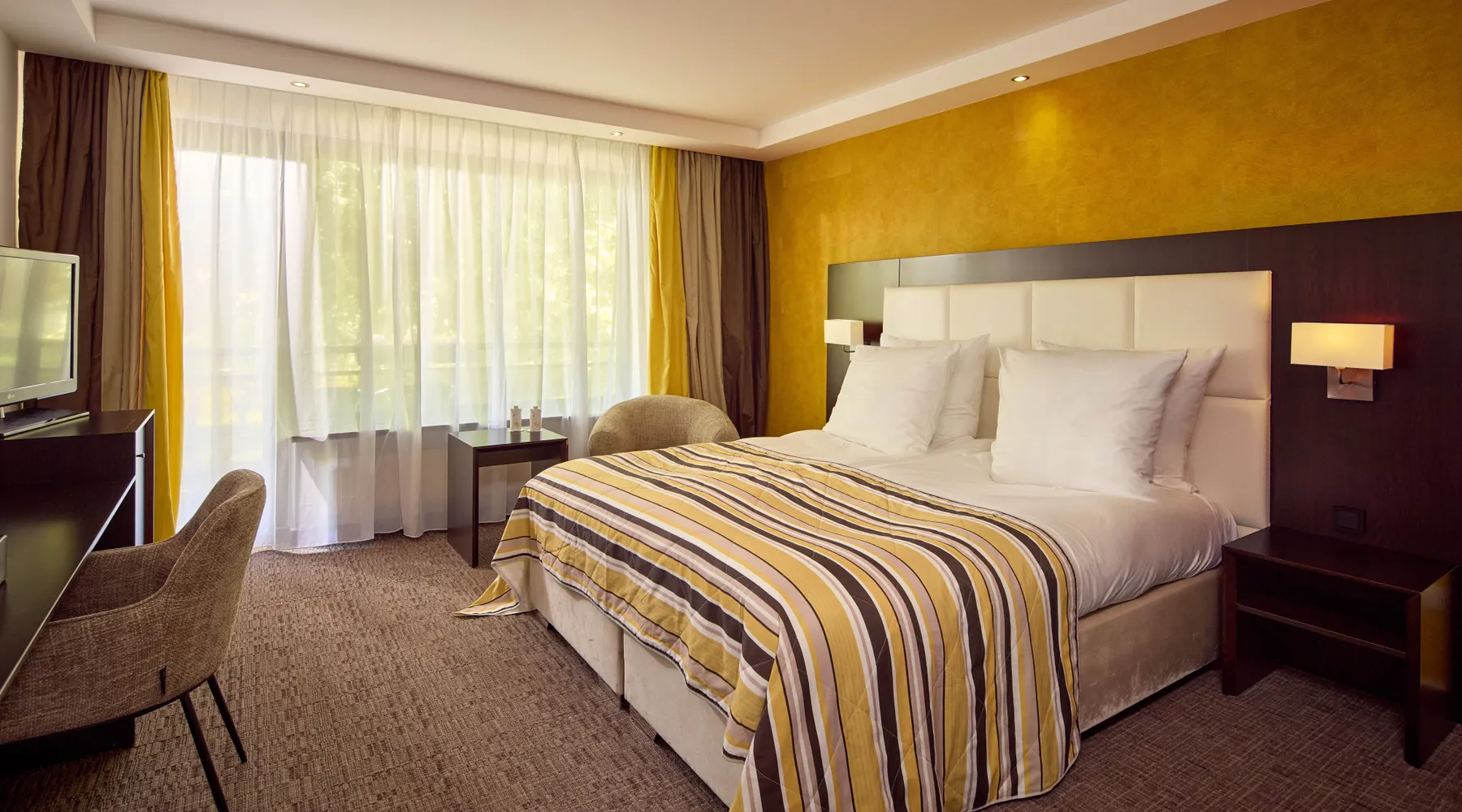 Disabled room bed