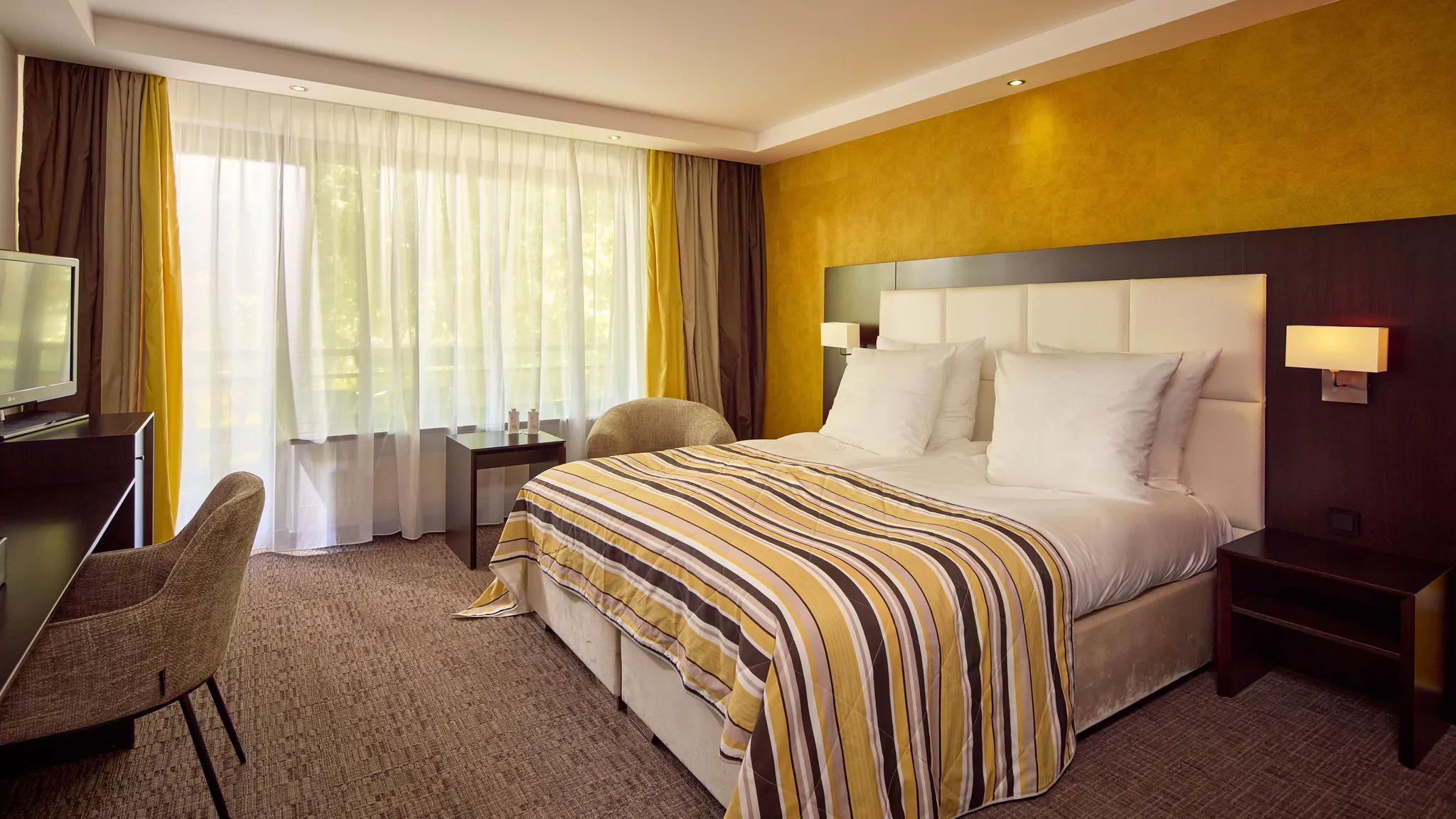 Disabled room bed