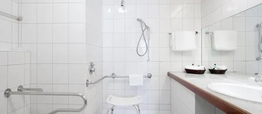 Disabled room bathroom