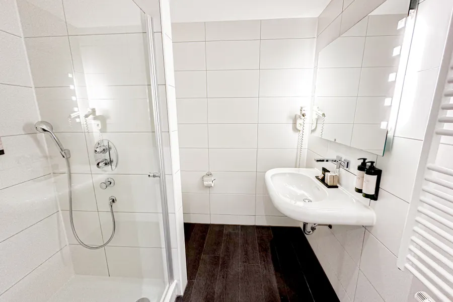 Luxury suite badkamer