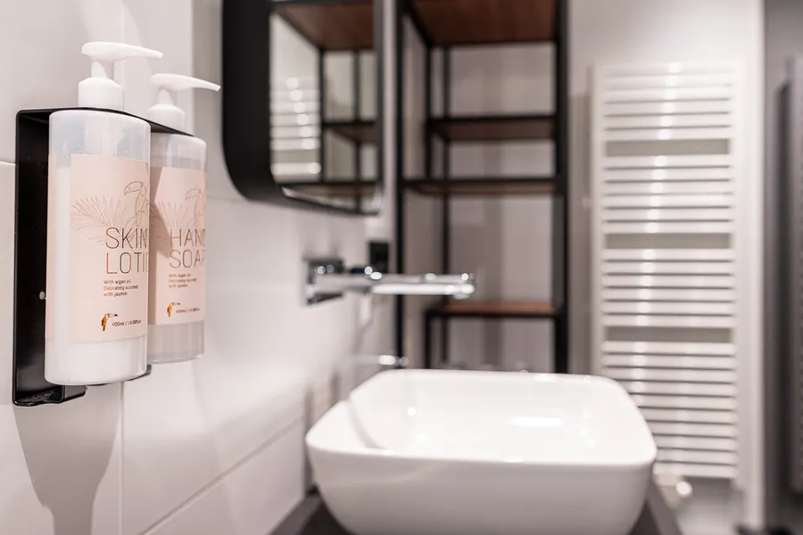 bathroom family room