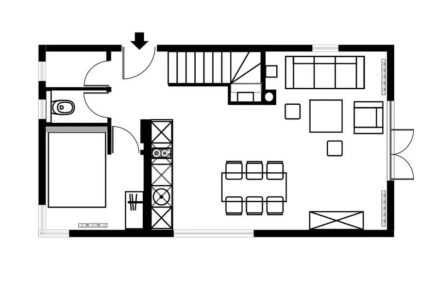 Grundriss unten