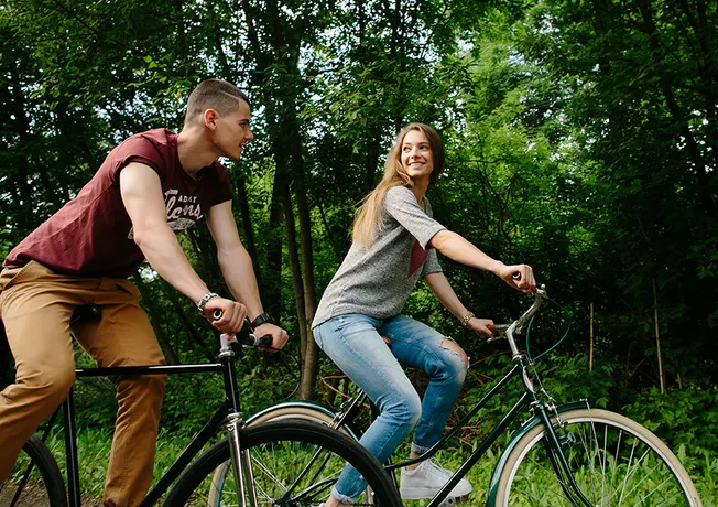 Biking