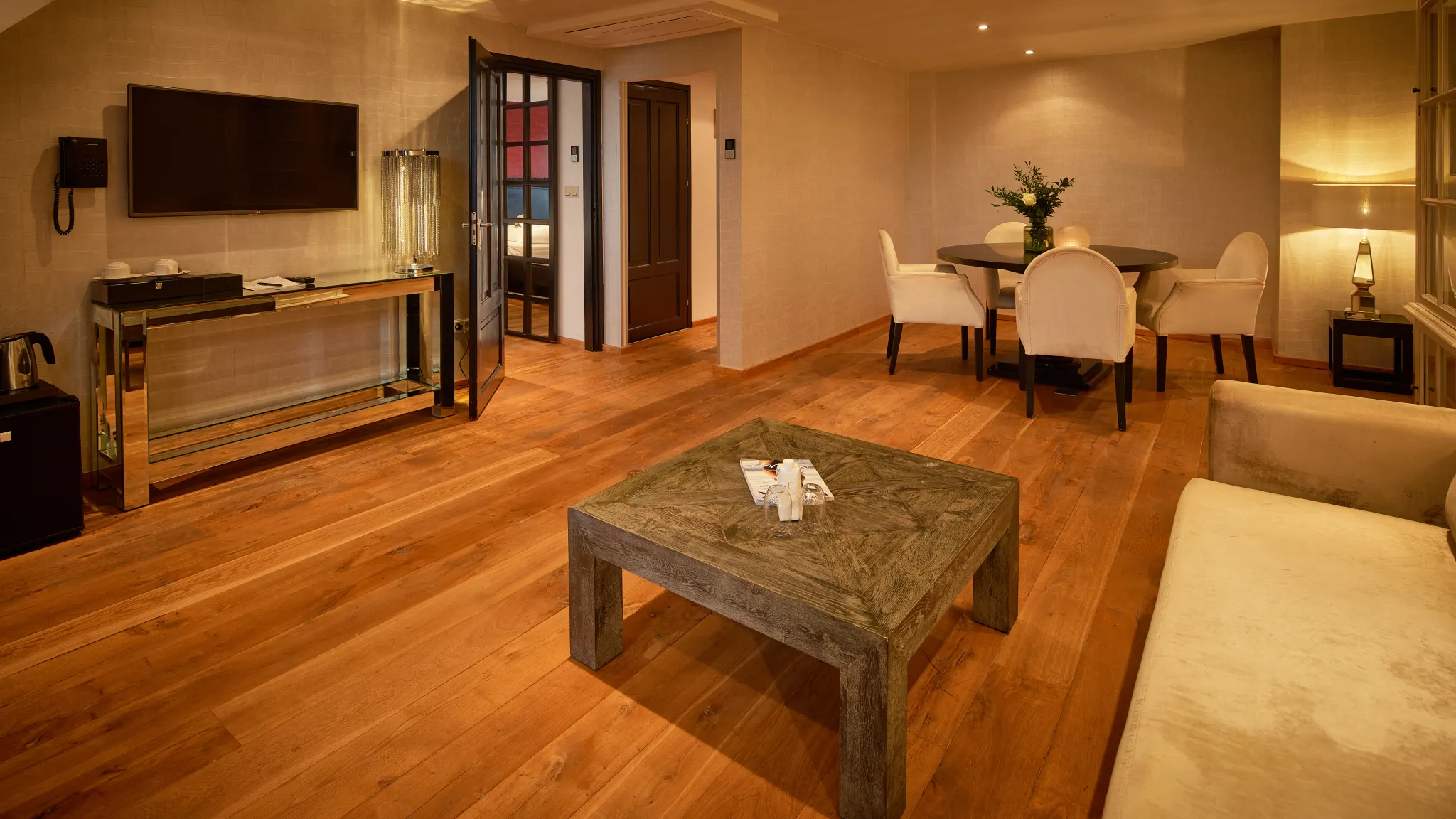 Executive Suite Wohnzimmerbereich Hotel Gladbeck