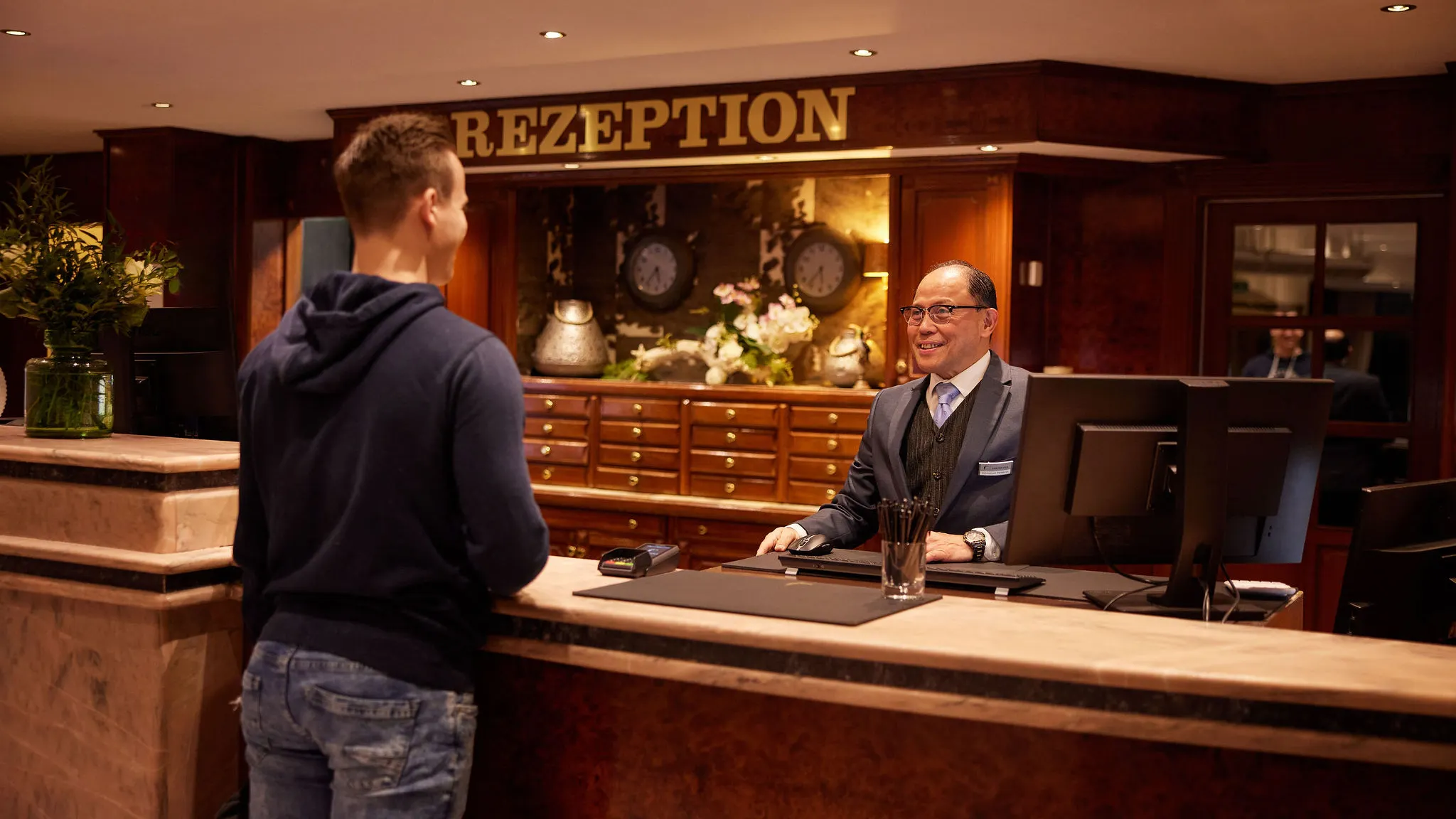 Receptie Hotel Gladbeck