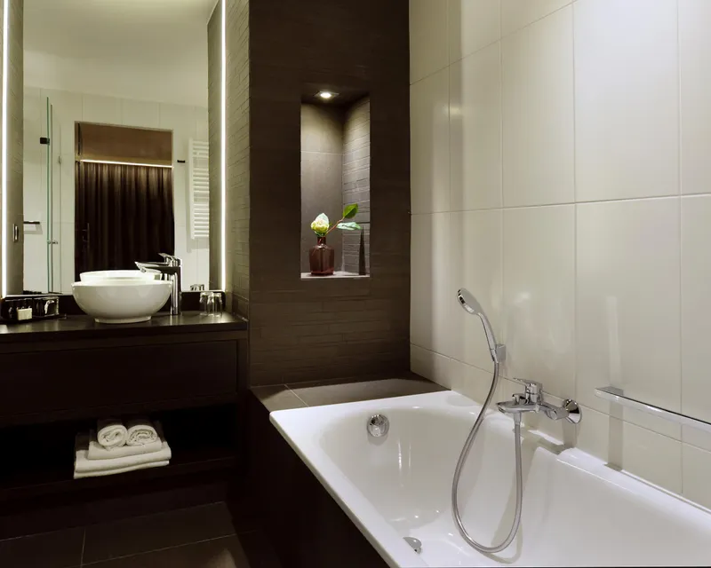 Deluxe Zimmer Badezimmer