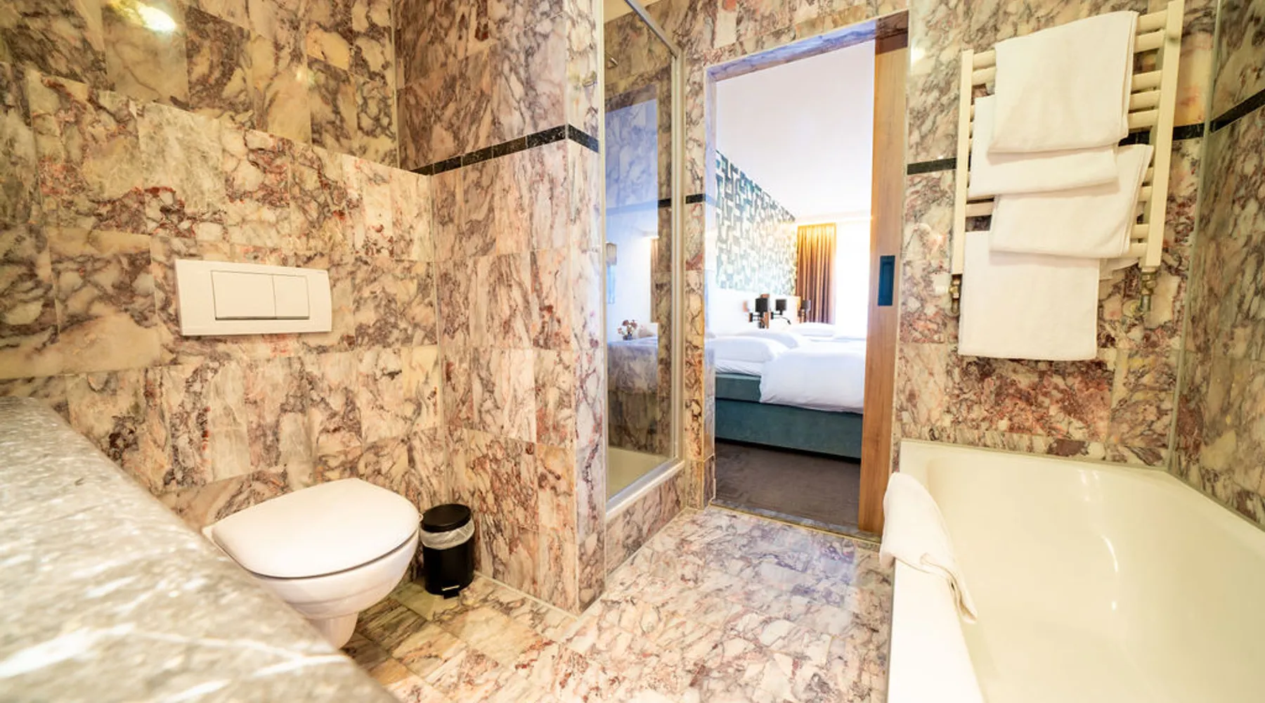 Deluxe kamer badkamer