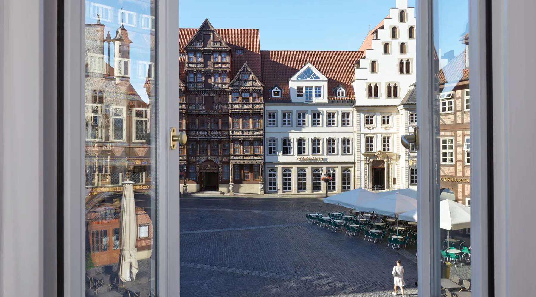 Zimmerblick Markt