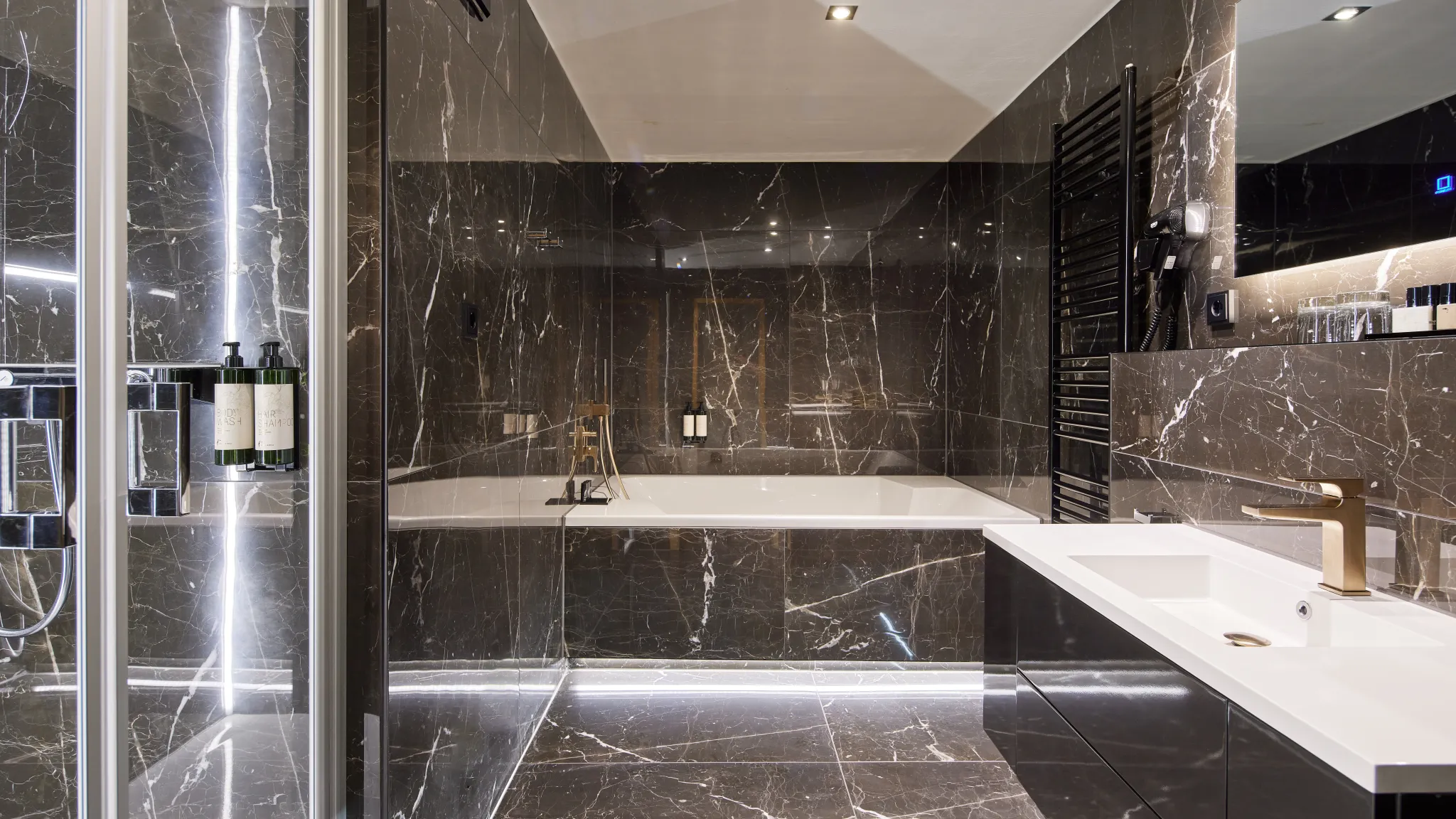 Badkamer Golfhotel Serrahn