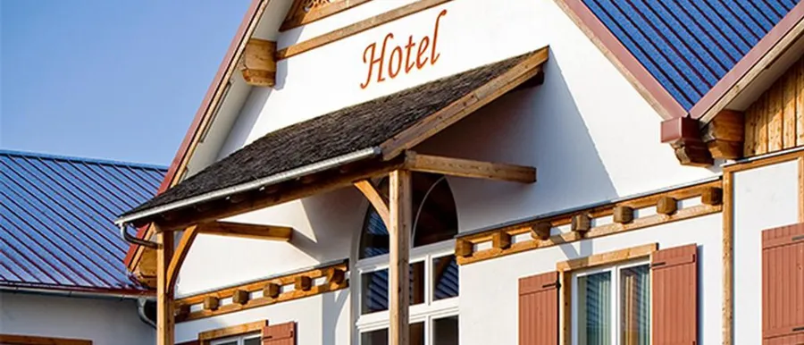 Hotel entrance