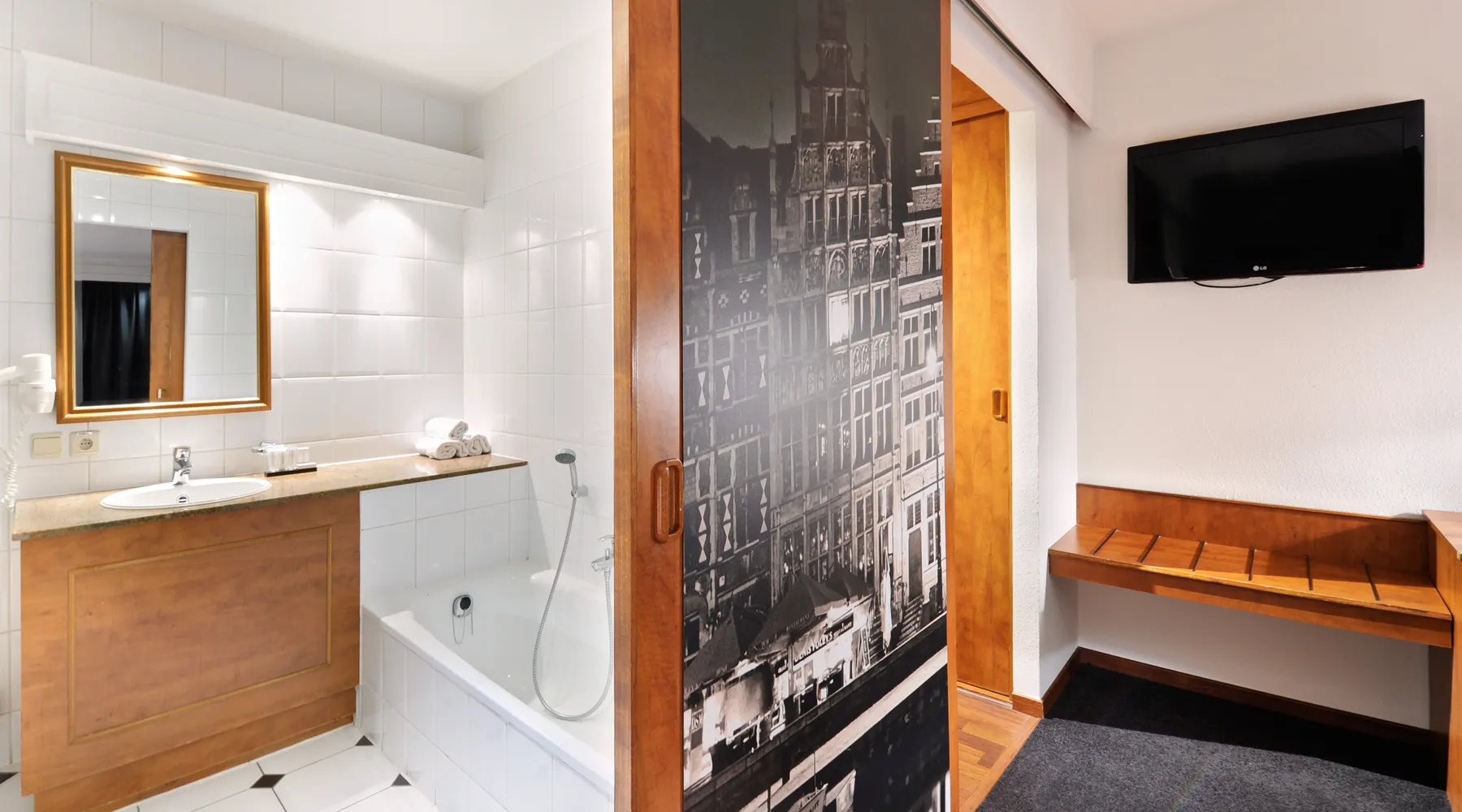 Comfort kamer Van der Valk Hotel Nazareth - Gent