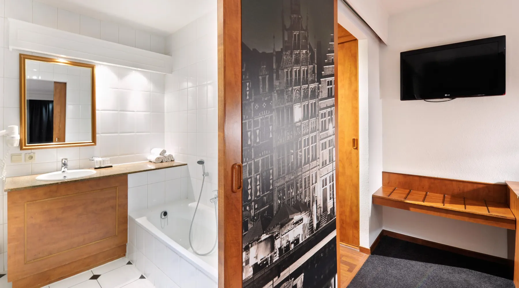 Chambre comfort Van der Valk Nazareth - Gent