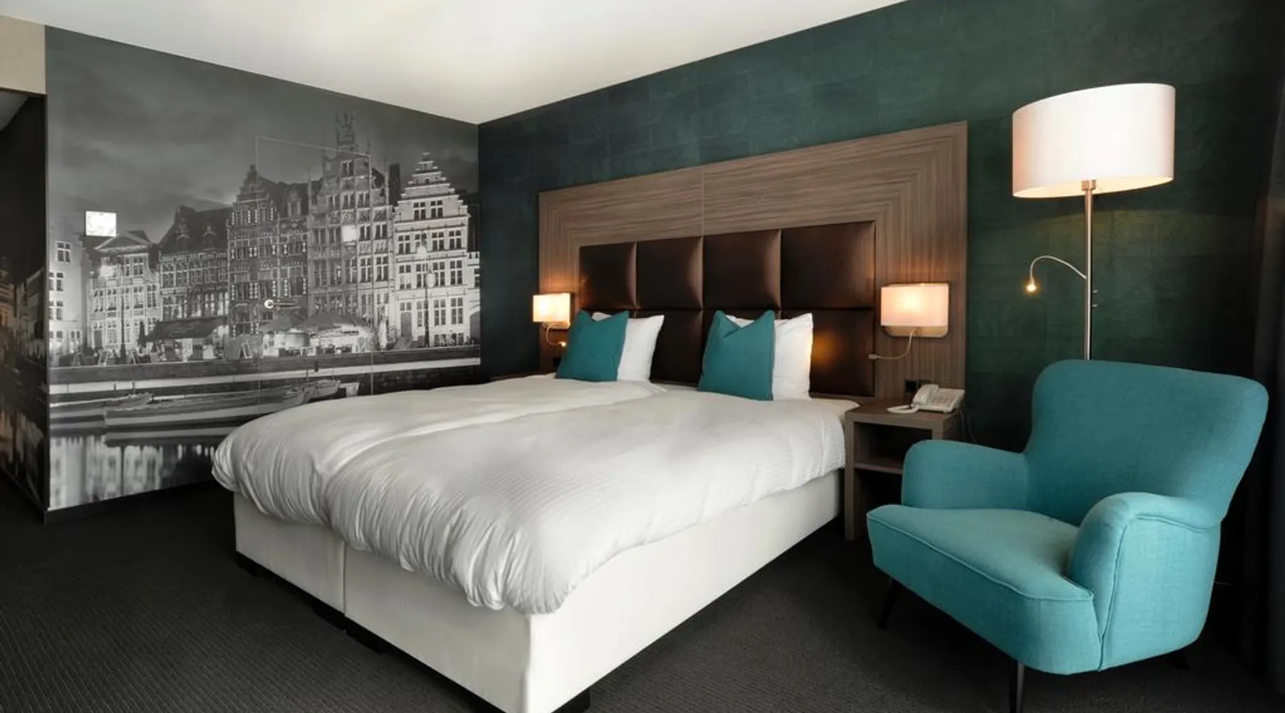 Superior kamer Van der Valk Hotel Nazareth - Gent