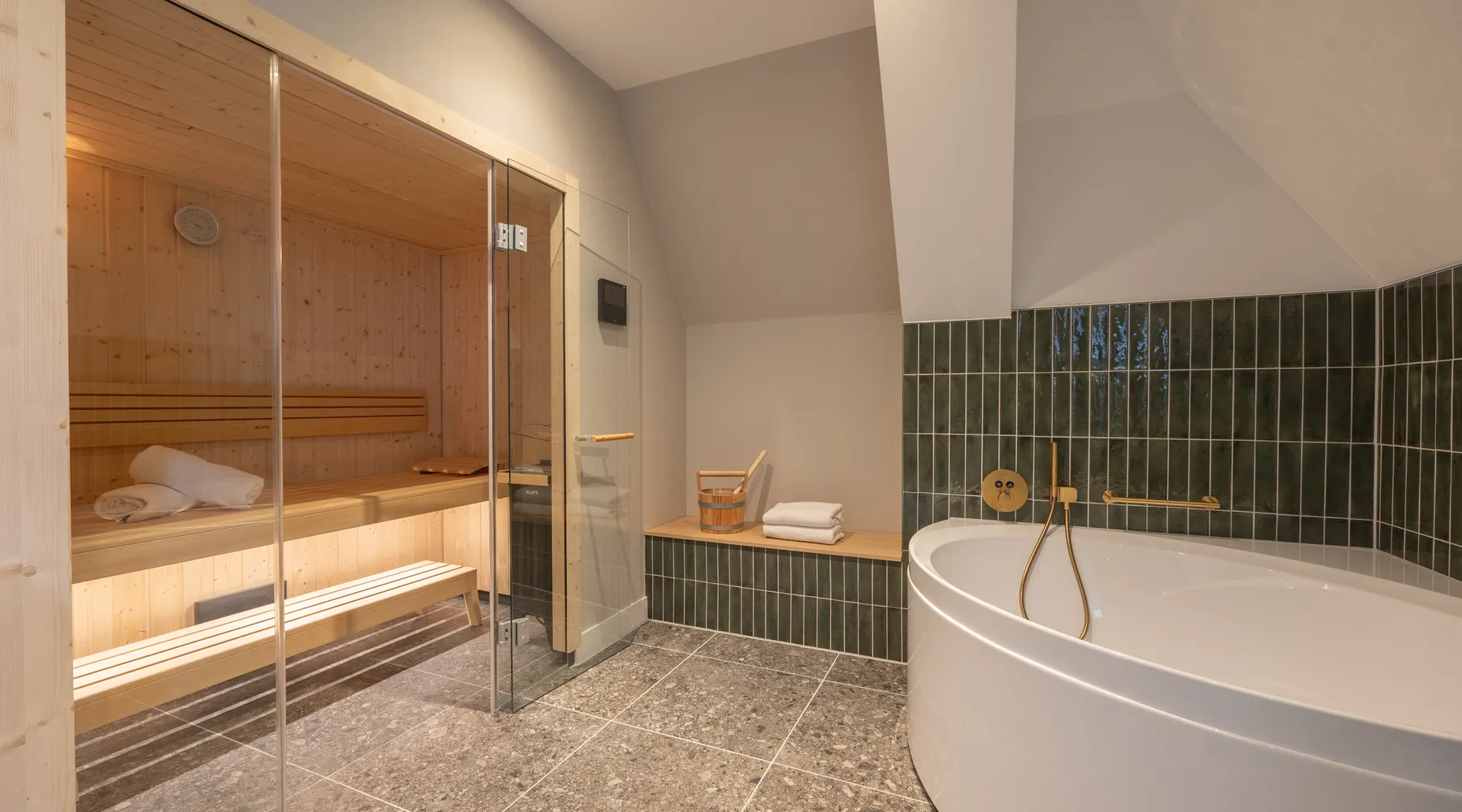 Suite met sauna
