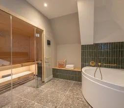 Suite with sauna
