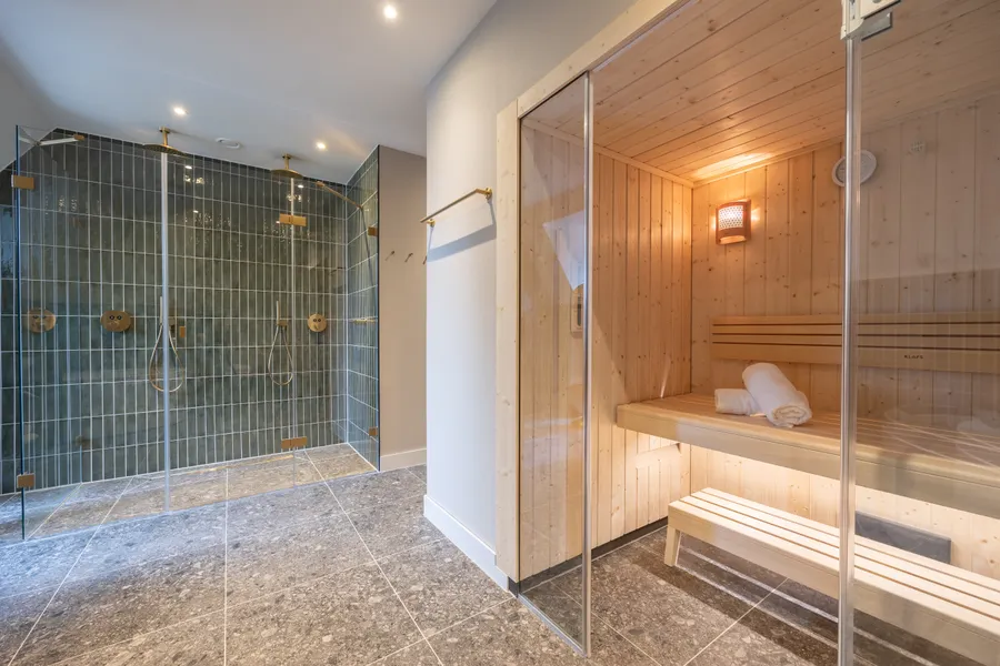 Suite with sauna