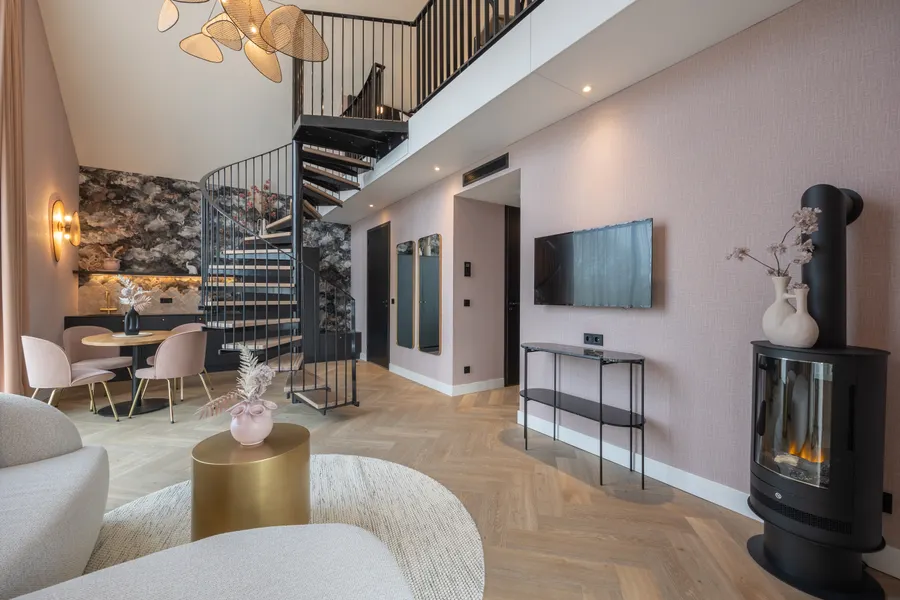 Luxury penthouse suite