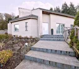 Outside view of the villa 4
